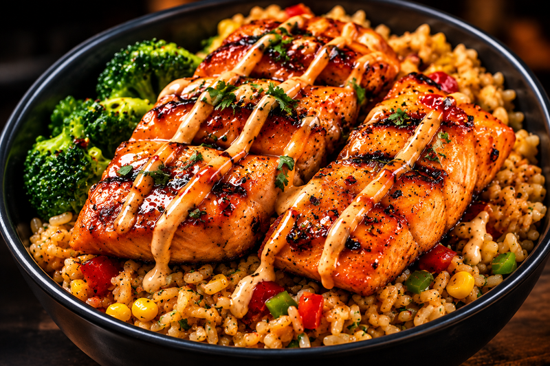 Salmon & Rice Bowl